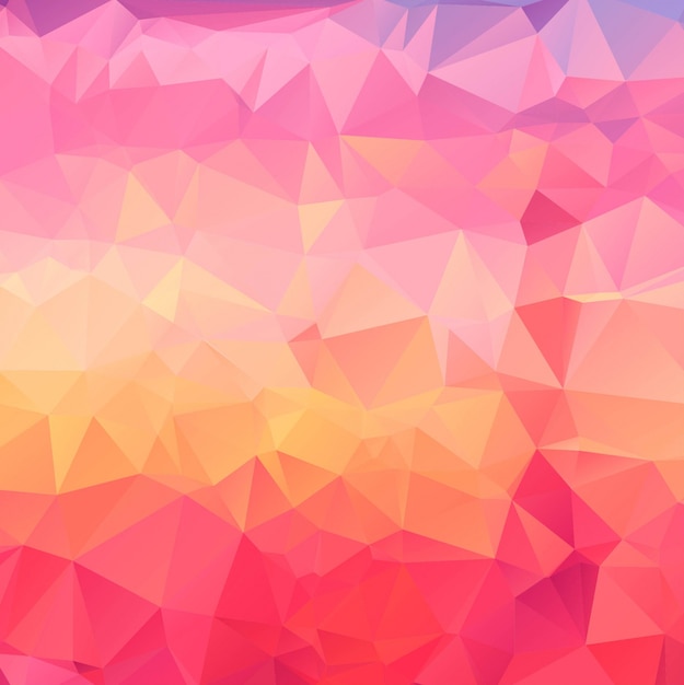 Modern colorful polygonal background