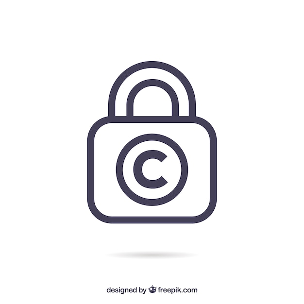 Modern copyright symbol
