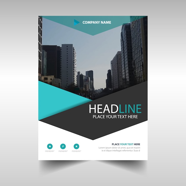 Modern corporate brochure template