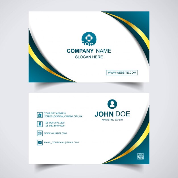 Modern Creative business card template design