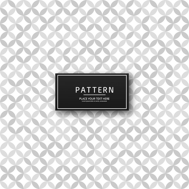 Modern creative pattern background design