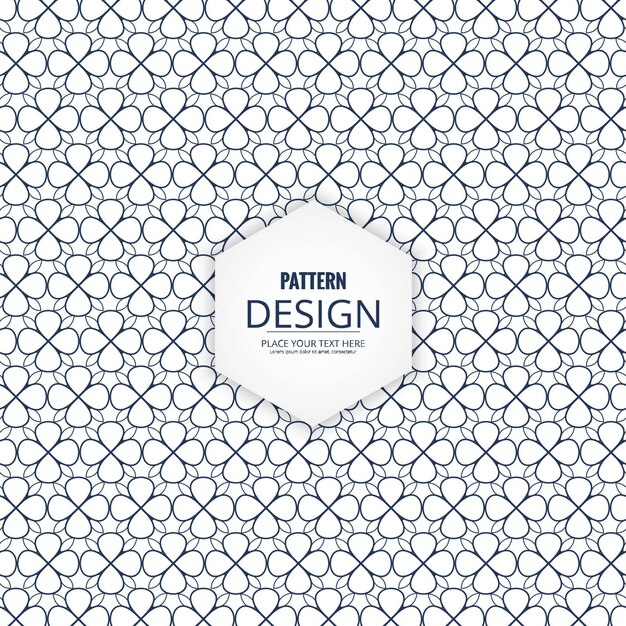 Modern decorative pattern background