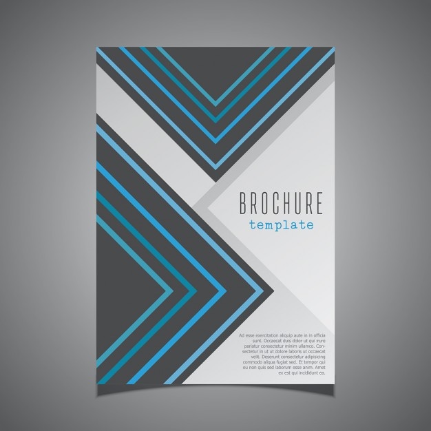 Modern design for a business brochure cover