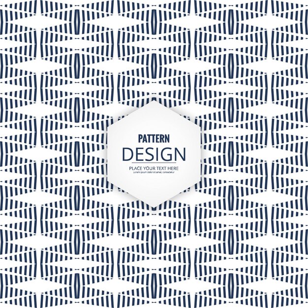 Modern and elegant geometric pattern