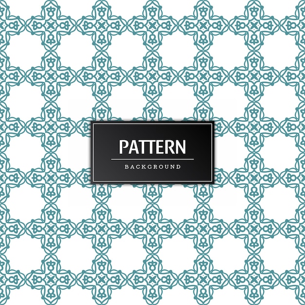 Free vector modern elegant pattern design background design