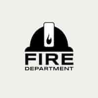 Free vector modern fire department logo