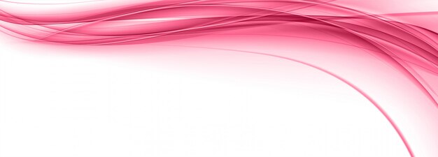 Modern flowing wave banner background