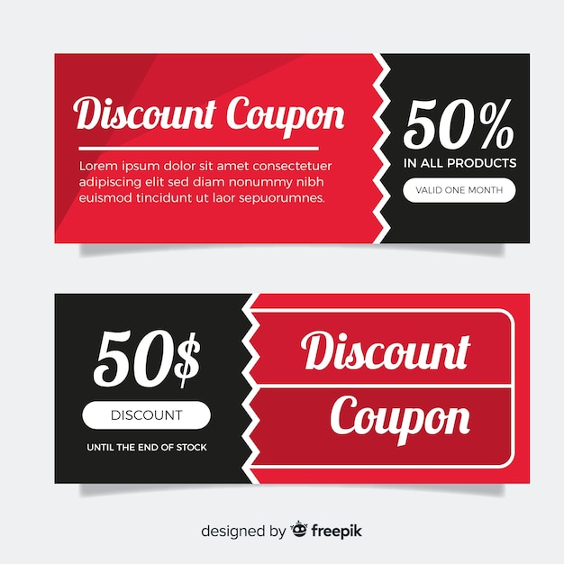 Modern gift  voucher  template