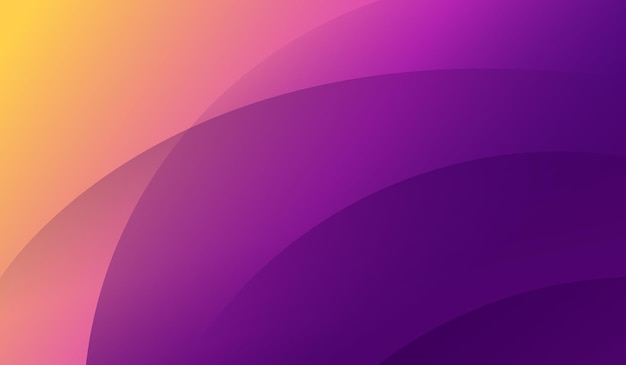 モダンなグラデーションの抽象的な紫色の背景デザイン