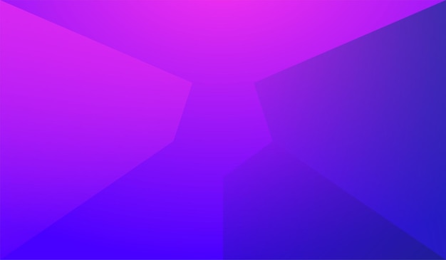 Free vector modern gradient hexagon background purple color