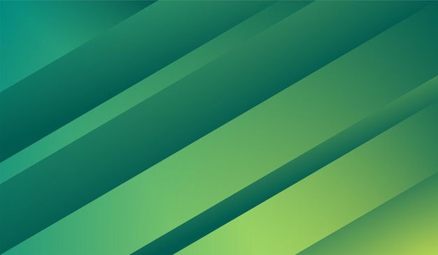 Free vector modern gradient wave background abstract green color