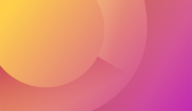 Free vector modern gradient wave background abstract orange color