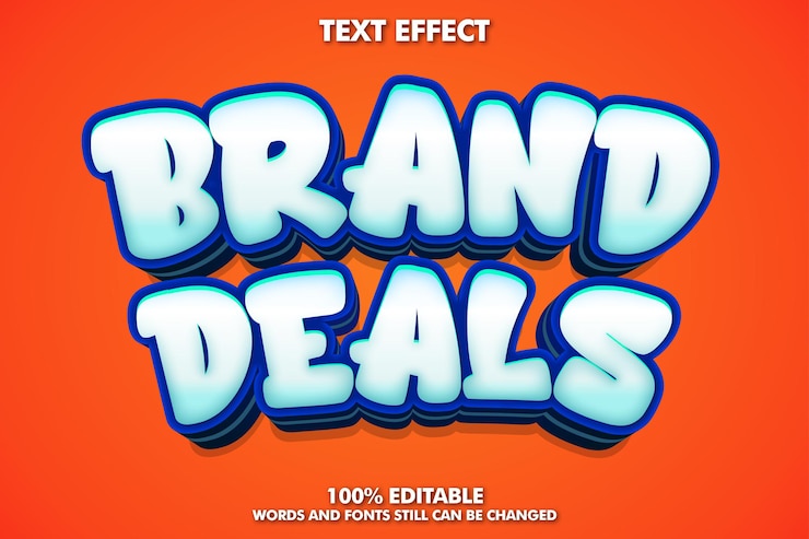 Free Vector modern graffiti text effectsyouth style lettering template
