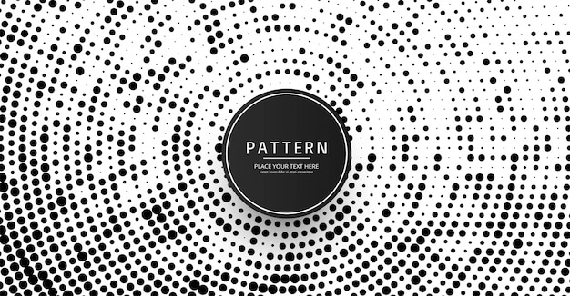 Modern halftone background illustration