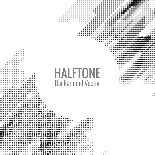 Modern halftone background