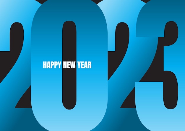 Free vector modern happy new year background