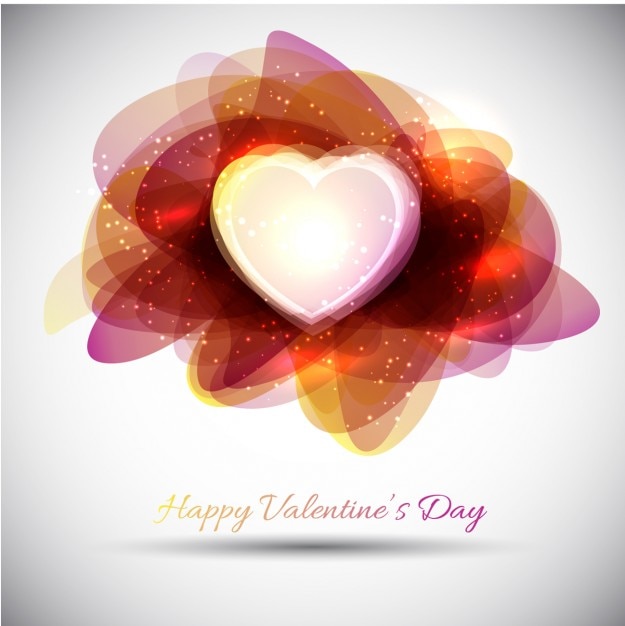 Free vector modern heart background