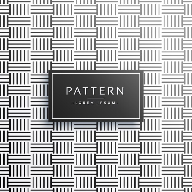 Free vector modern horzontal and vartical lines pattern background