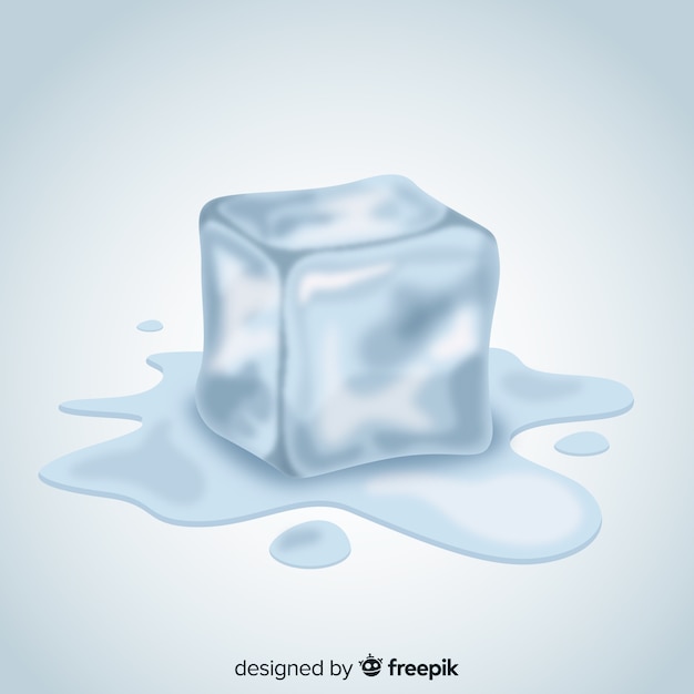 Современная коллекция кубиков льда