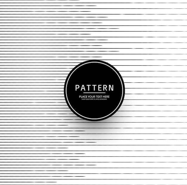 Modern lines shape pattern design