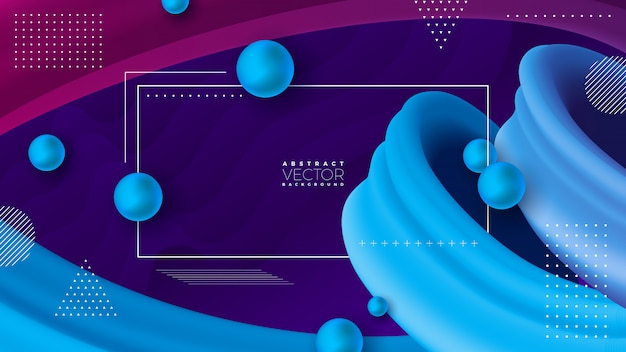 Modern Liquid Color Background Design. 