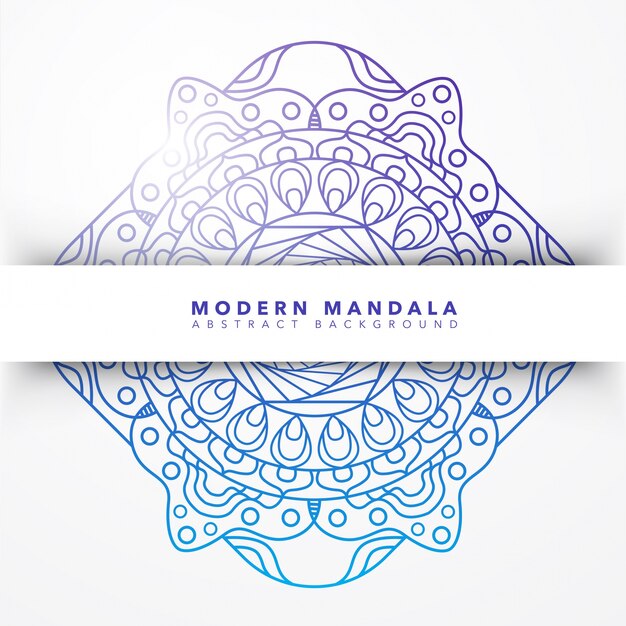 Modern Mandala Background