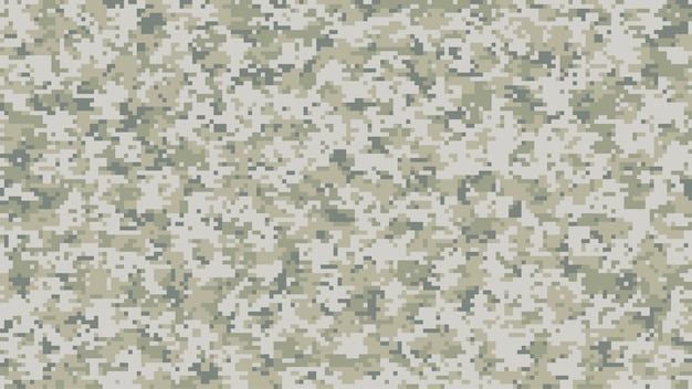 Free Vector Seamless Pixel Camouflage Background Set