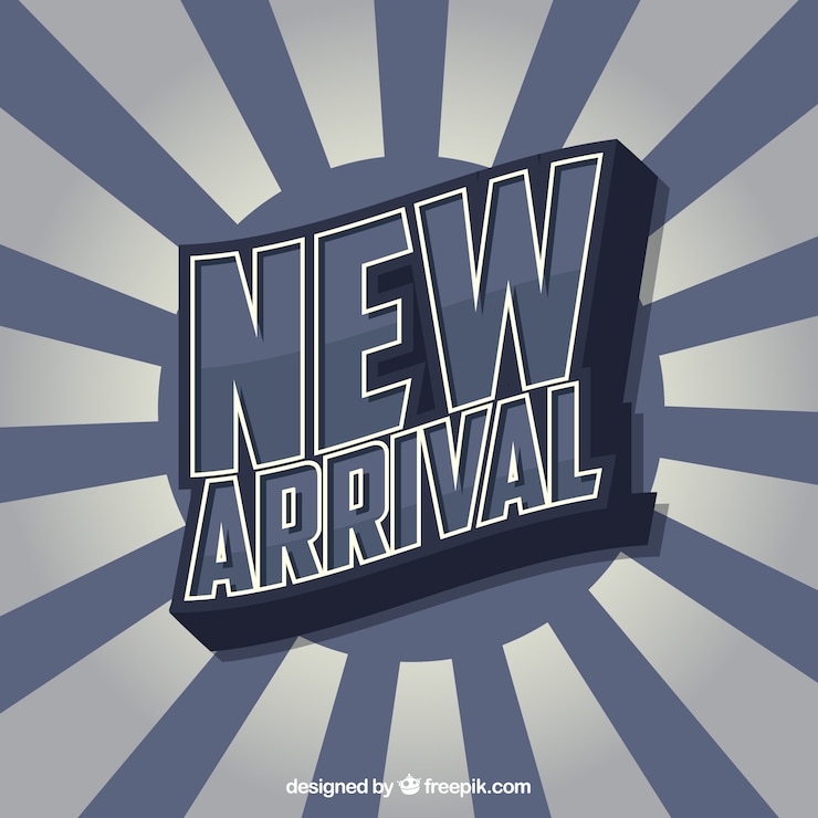 Free Vector modern new arrival composition with realistic design