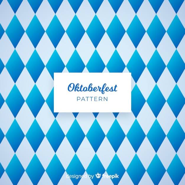 Modello moderno di oktoberfest