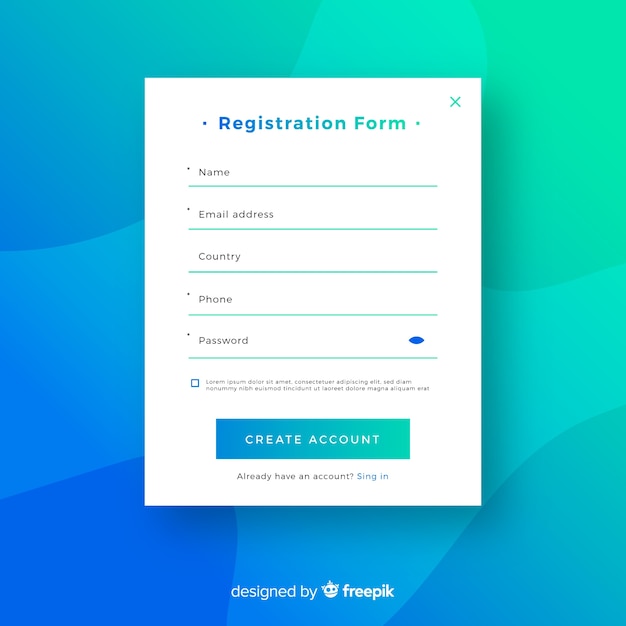 Современная онлайн-регистрация compositio