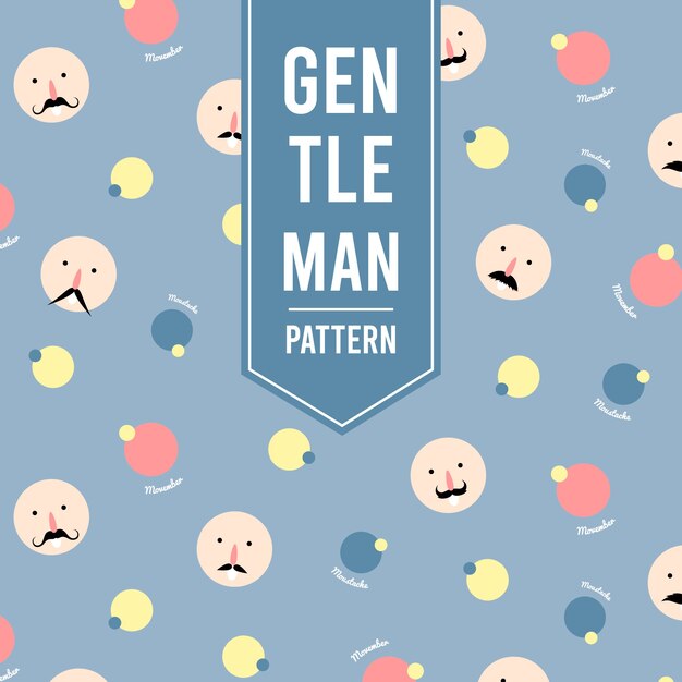 Modern pattern movember