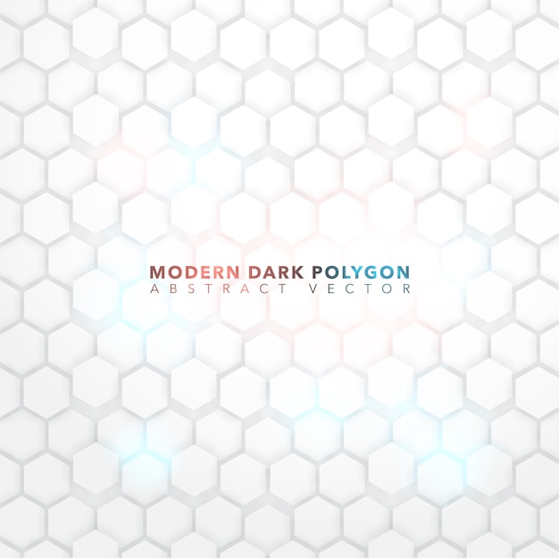 Modern polygon background