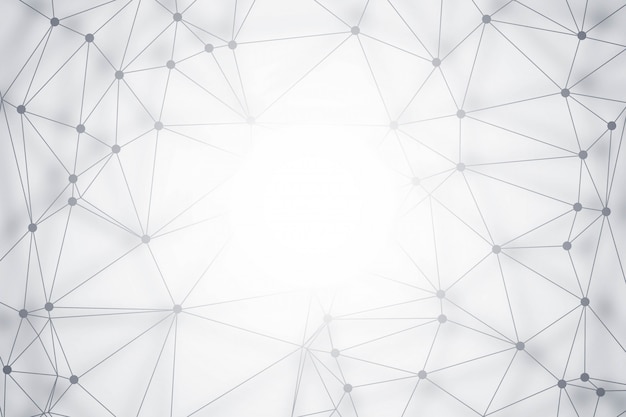 Free vector modern polygon technology background