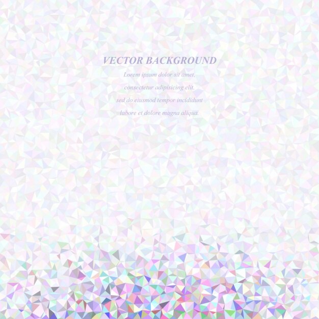 Free Vector modern polygonal background