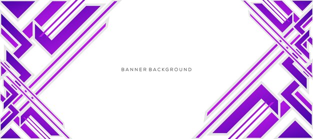 modern purple background banner design geometric modern