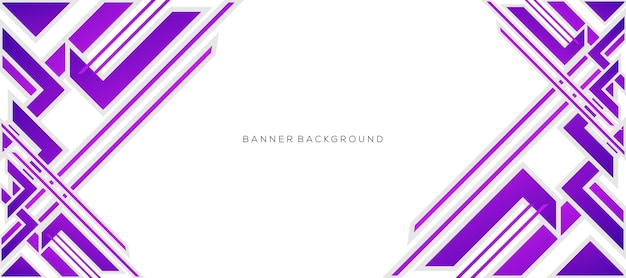 modern purple background banner design geometric modern