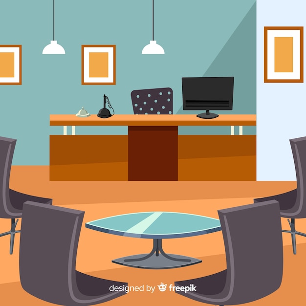 Free vector modern reception composition