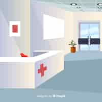 Free vector modern reception composition