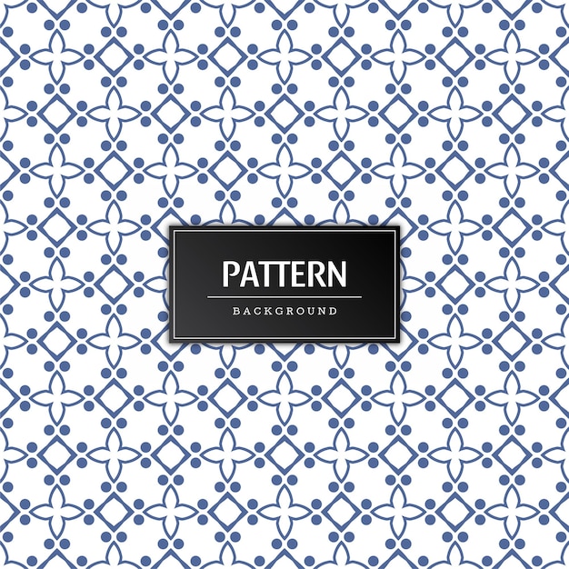 Free vector modern seamless pattern decorative