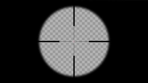 modern sniper crosshair look