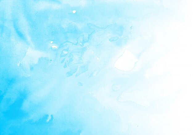 Современные мягкие синие акварельные текстуры фона