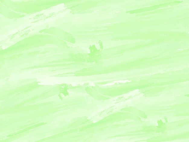 モダンな柔らかい緑の水彩色のテクスチャの背景ベクトル