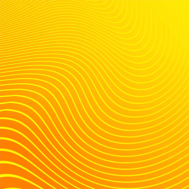 Modern stripes orange line pattern background