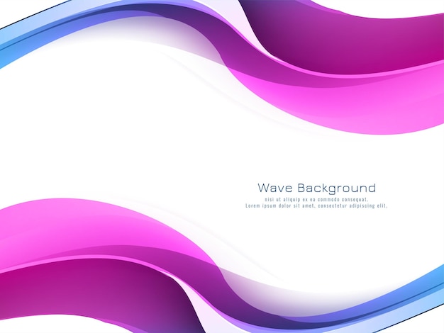 wave design background