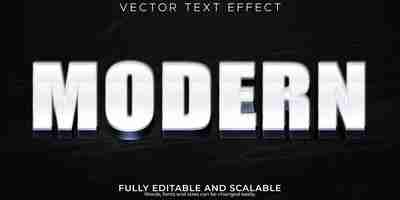 Free vector modern text effect editable perspective and elegant text stylex9