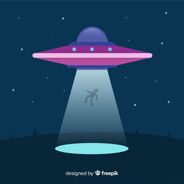 Современная концепция абдукции ufo с плоской конструкцией