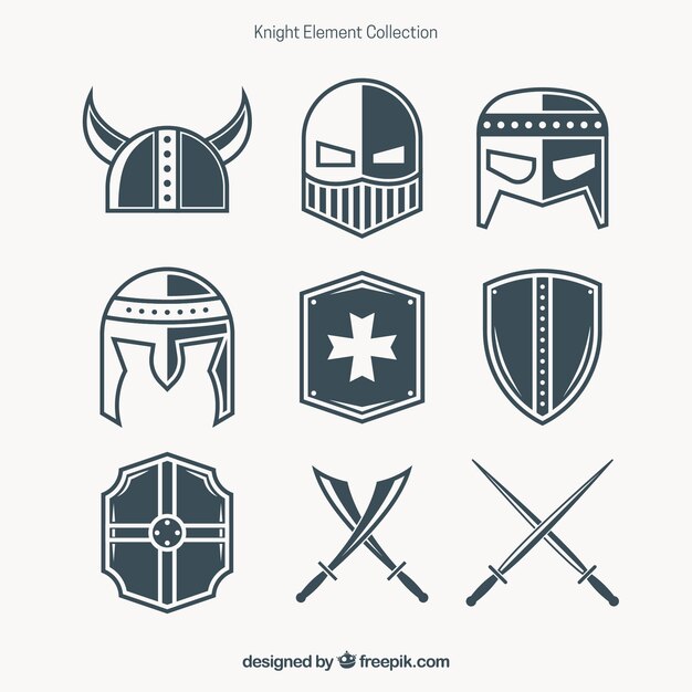 Modern variety of knight complements