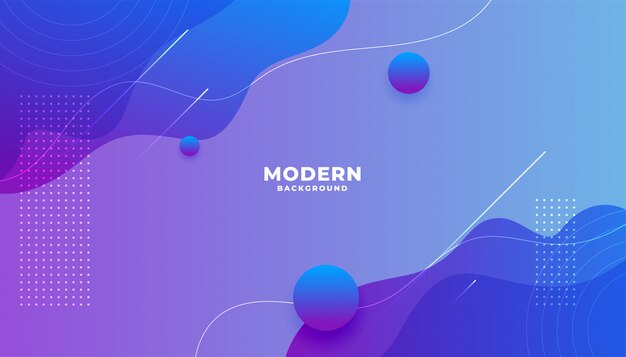 Modern vibrant fluid gradient background with curve shapes