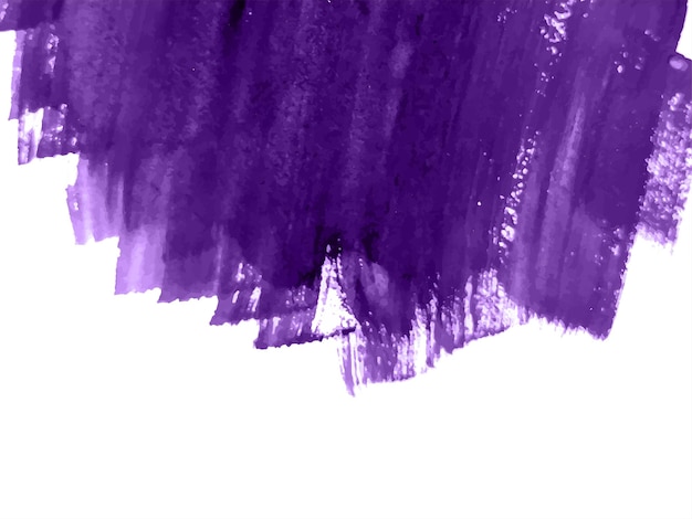 Modern violet watercolor texture design background