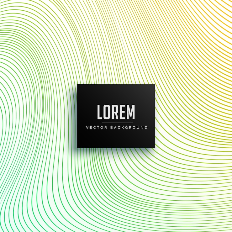 Free Vector modern wavy lines pattern